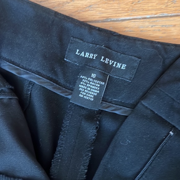 Larry Levine 🖤 wide leg slacks - Picture 5 of 13